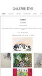 Mobile Screenshot of galeriedys.com